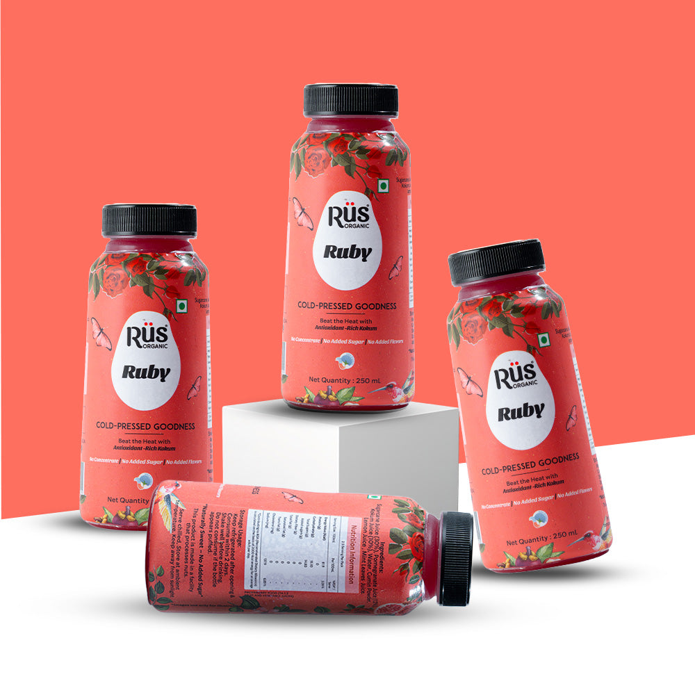 Organic Kokum & Pomegranate Juice | No Added Sugar No Added Concentrate