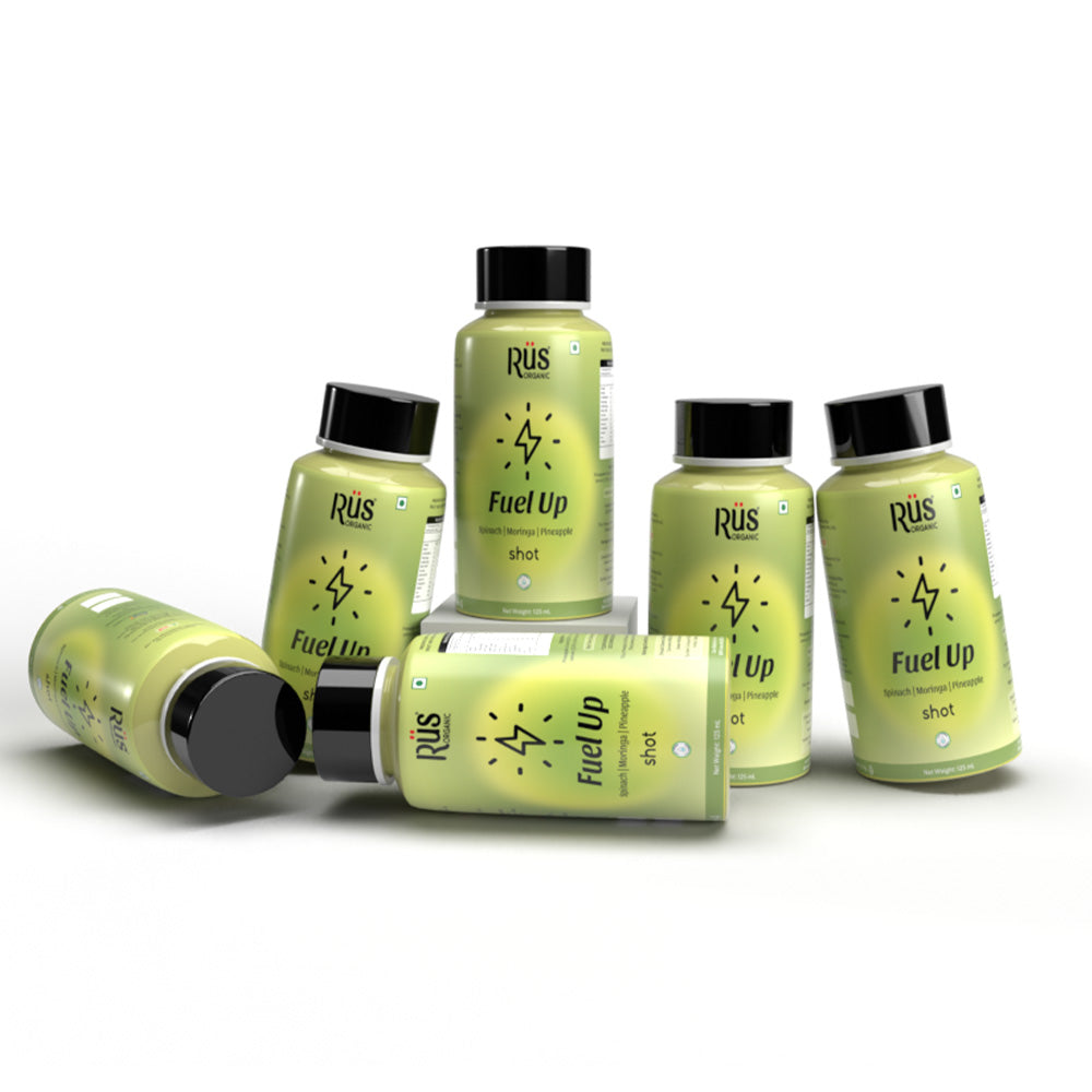 Fuel Up Shot - Spinach Pineapple Moringa