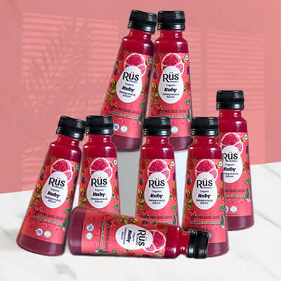 Organic Pomegranate Kokum Juice | No Added Sugar No Added Concentrate