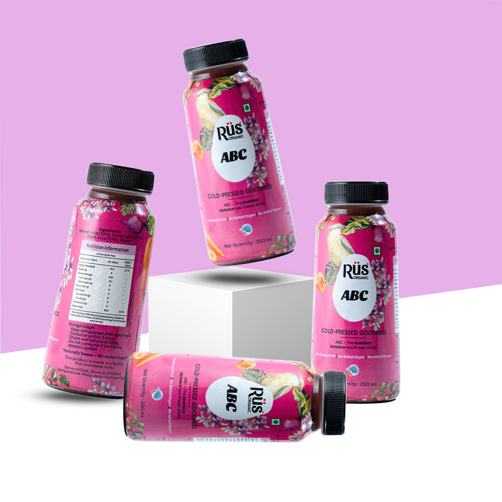 ABC Juice – Apple, Beetroot & Carrot |  Pack of 4 x 250ml