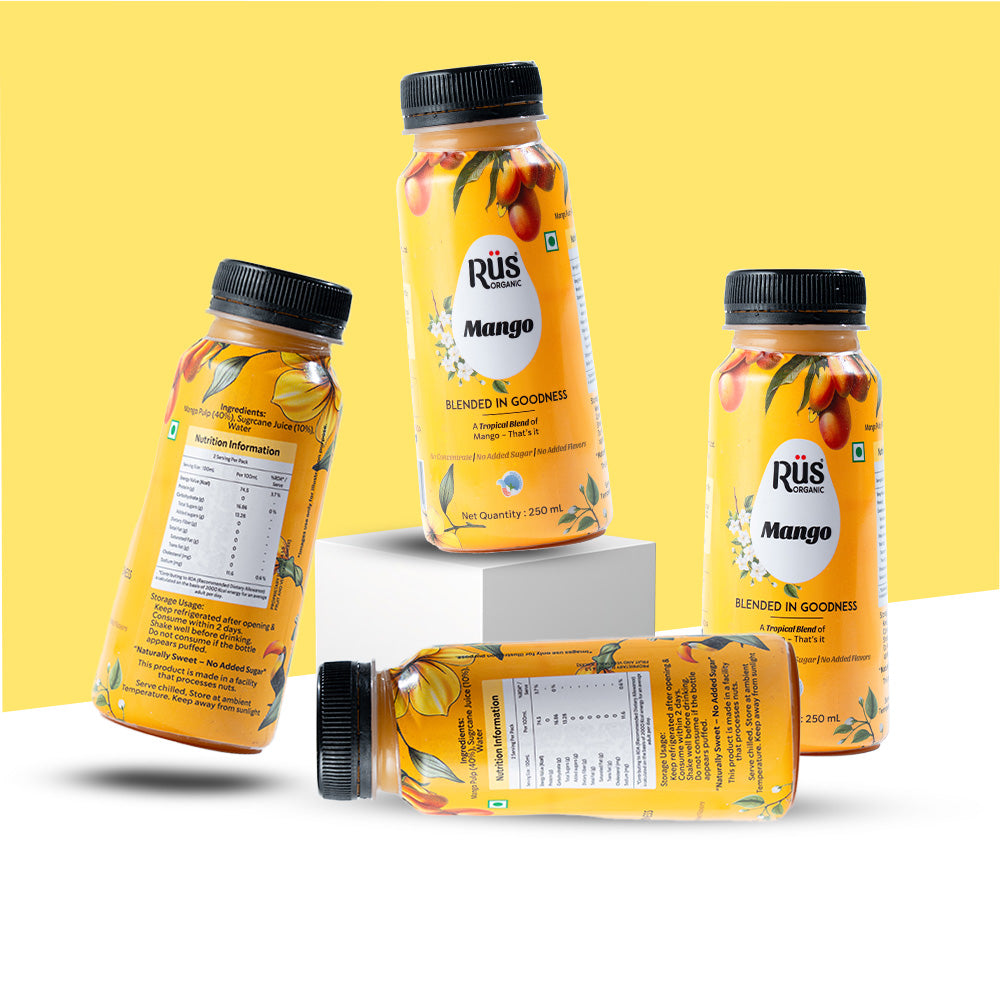 Organic Mango Juice | Pack of 4 x 250ml