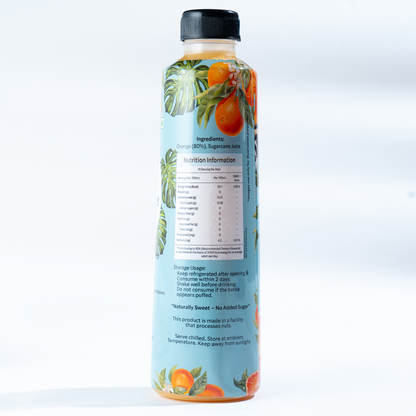 Rus Organic Orange Juice | Pack of 2 x 1L