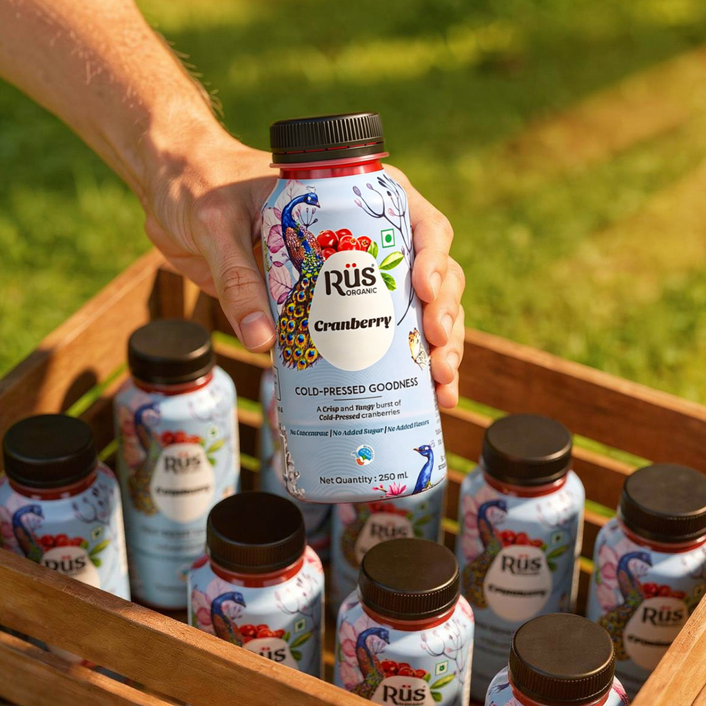 Organic Cranberry Juice | Pack of 4 x 250ml
