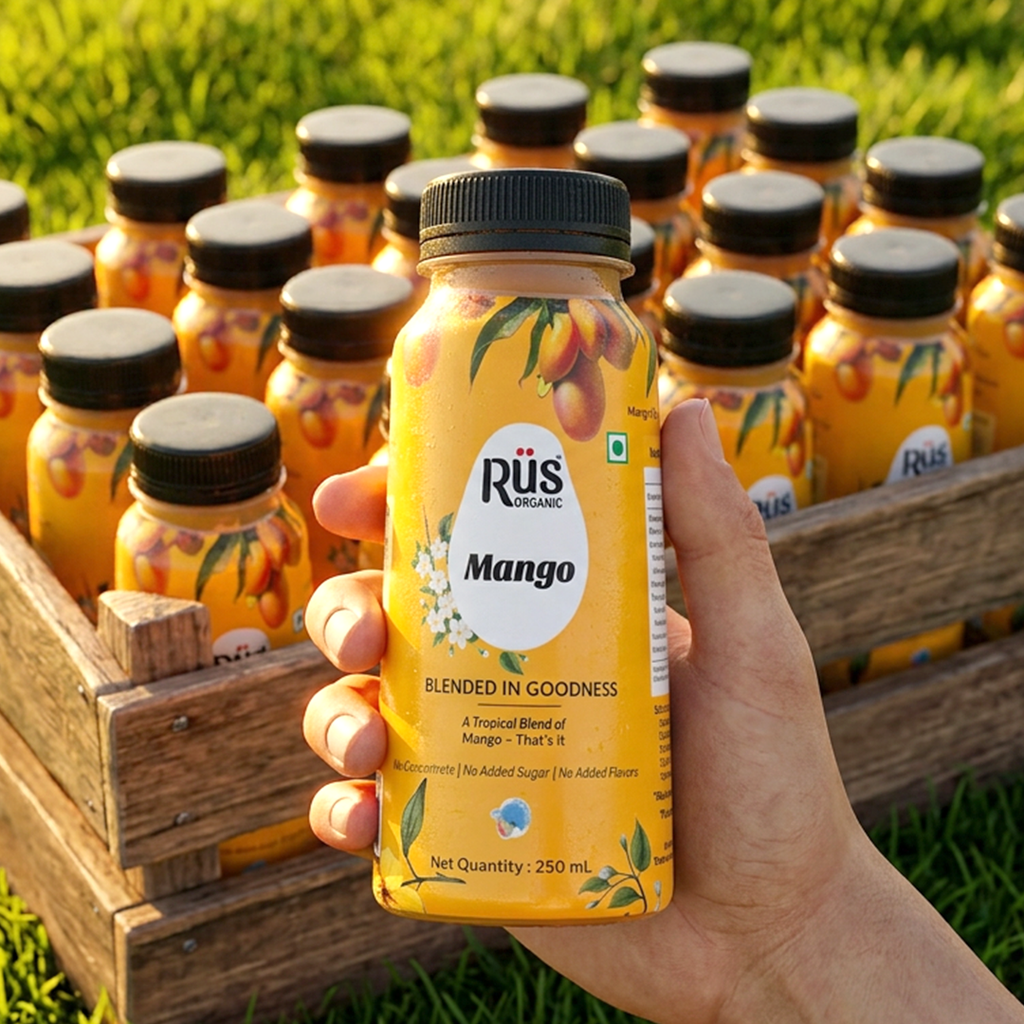 Organic Mango Juice | Pack of 4 x 250ml